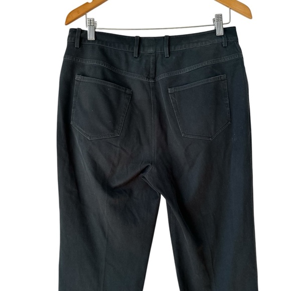 St. John Sport Cotton Blend Black Pants - Picture 7 of 15